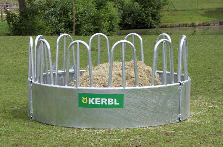 KERBL Rundraufe mit 12 Fressplätzen